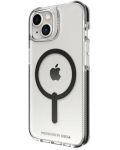 Калъф Gear4 - Santa Cruz Snap, iPhone 14, прозрачен/черен - 3t